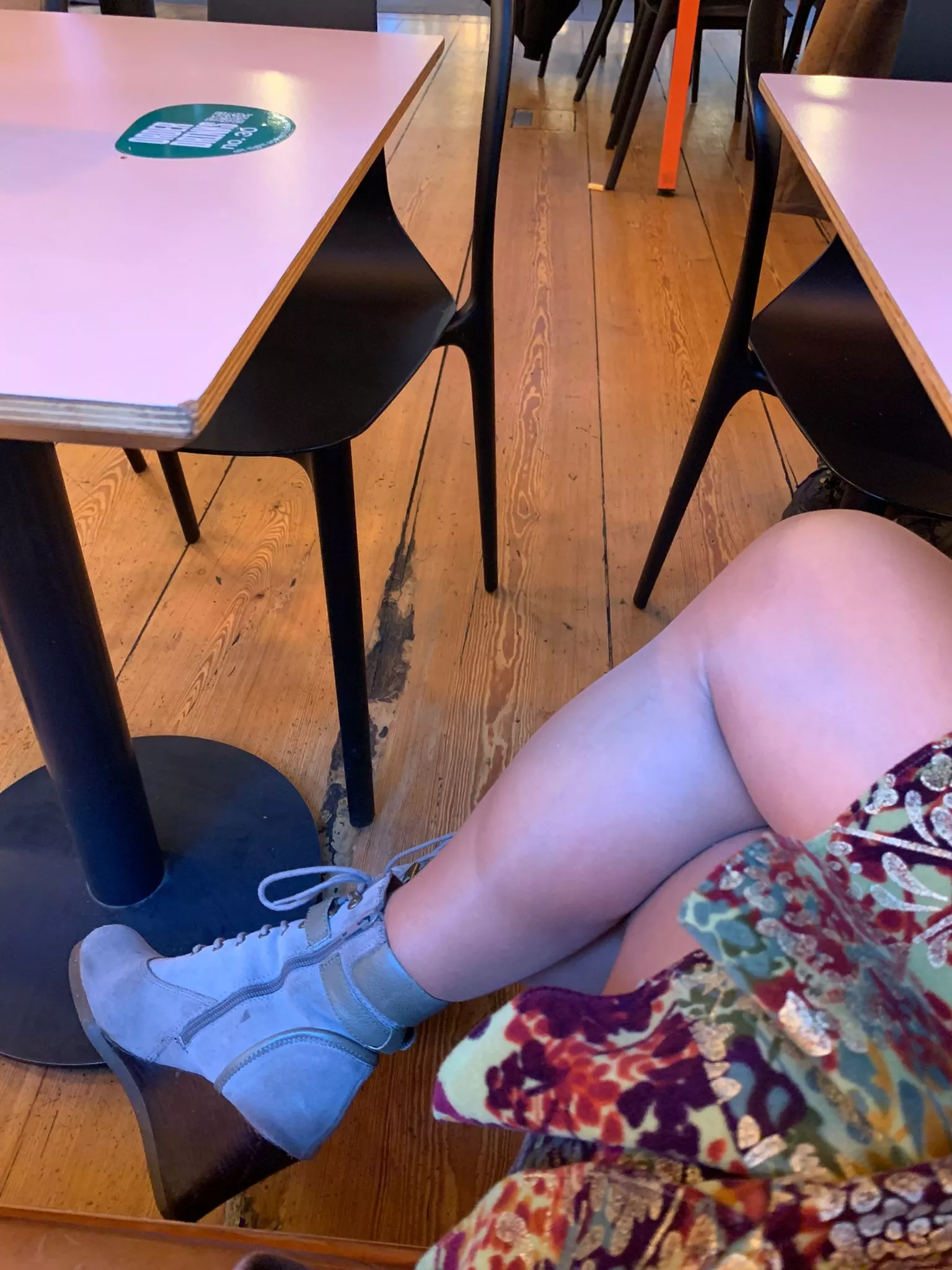 these wedge heels are so comfortable in winter OC