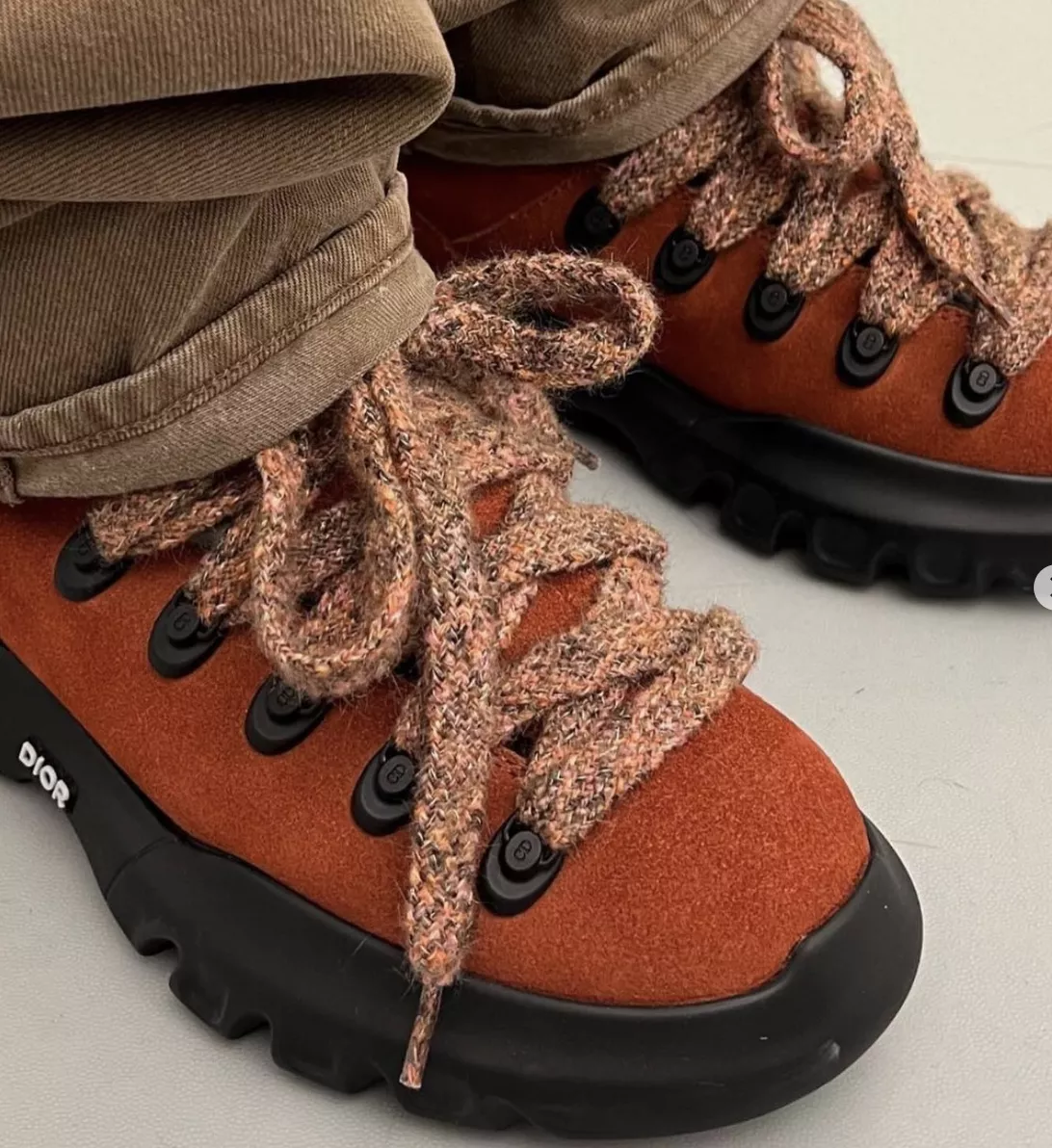 WTC laces like these Diors have? I feel my old Danners need a lace upgrade.