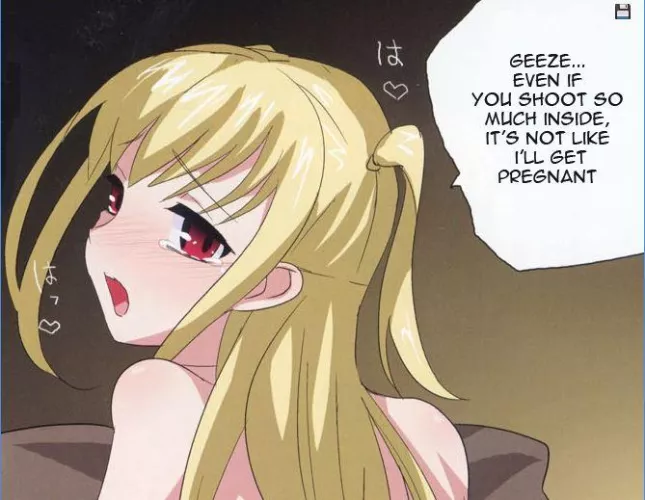 You can cum inside me too as much as you want without worrying :))