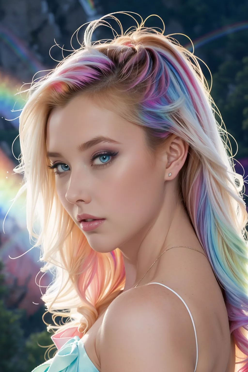 AI generated composition of Samantha Rone ... rather impressive