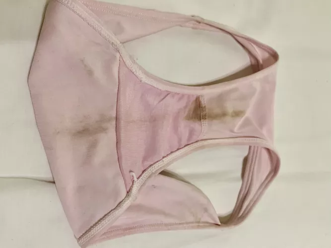 Another pair of my dirty panties. Fresh off my pussy & ass. Sweet Asian Girl