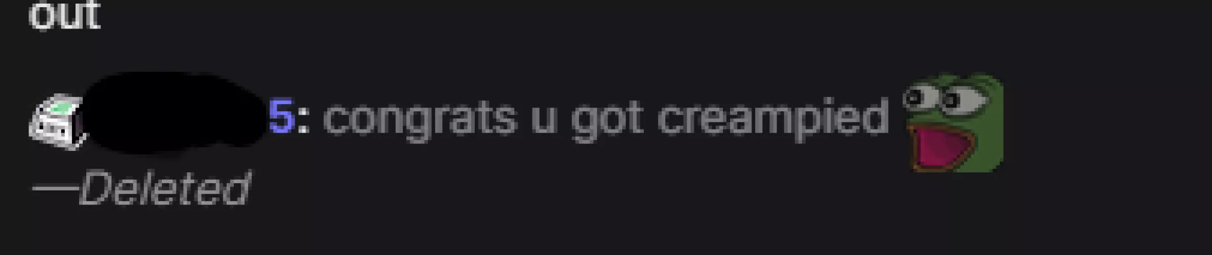 anyone else being able to see deleted messages? (in chats that im NOT a mod)