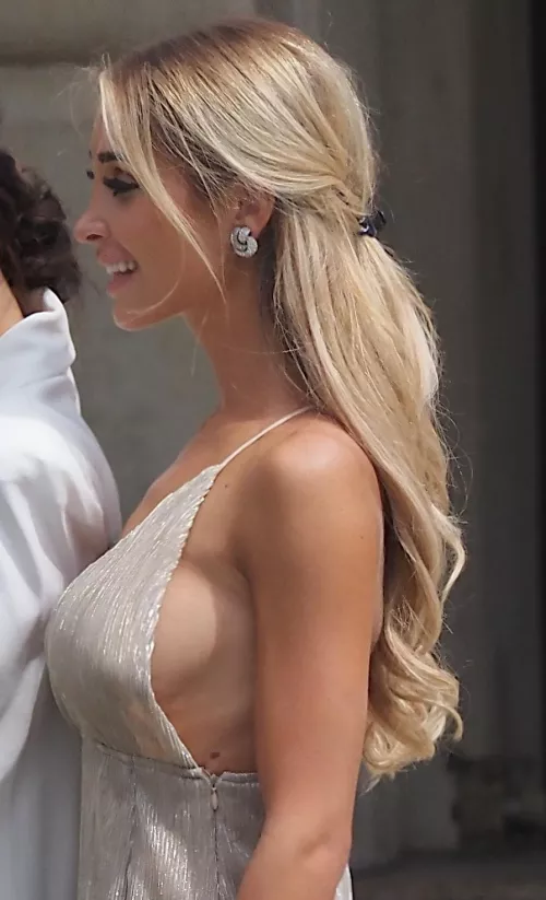Busty Blond Bridesmaid