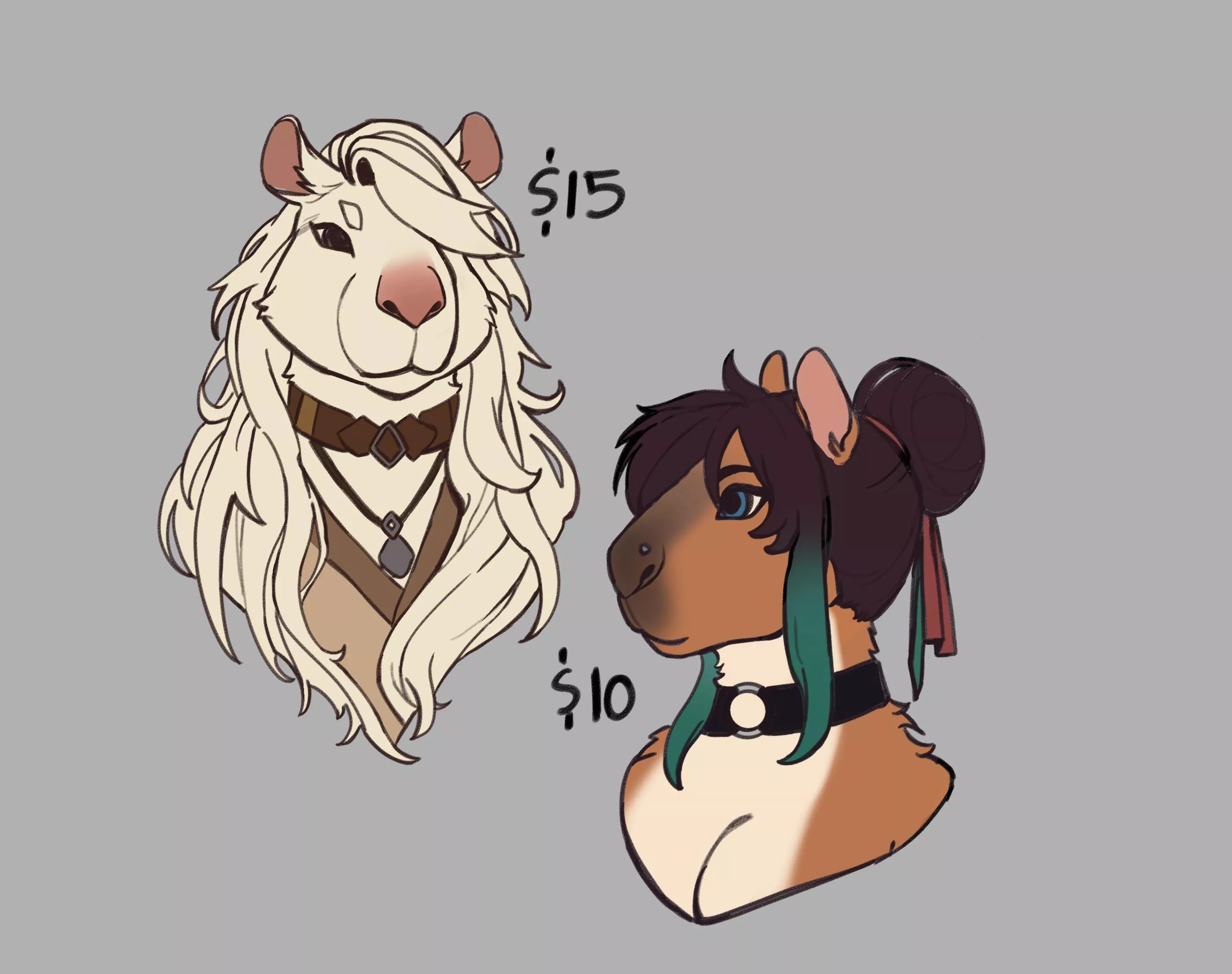 Capybara girls (by me)