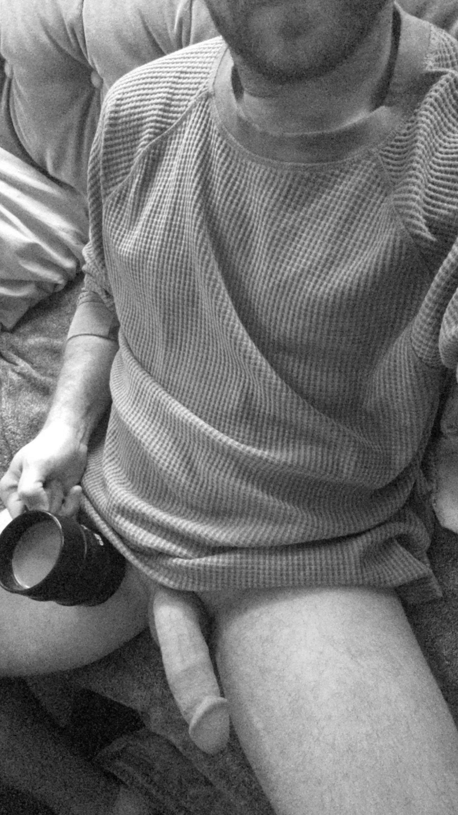 Chilly enough for a shirt this morning