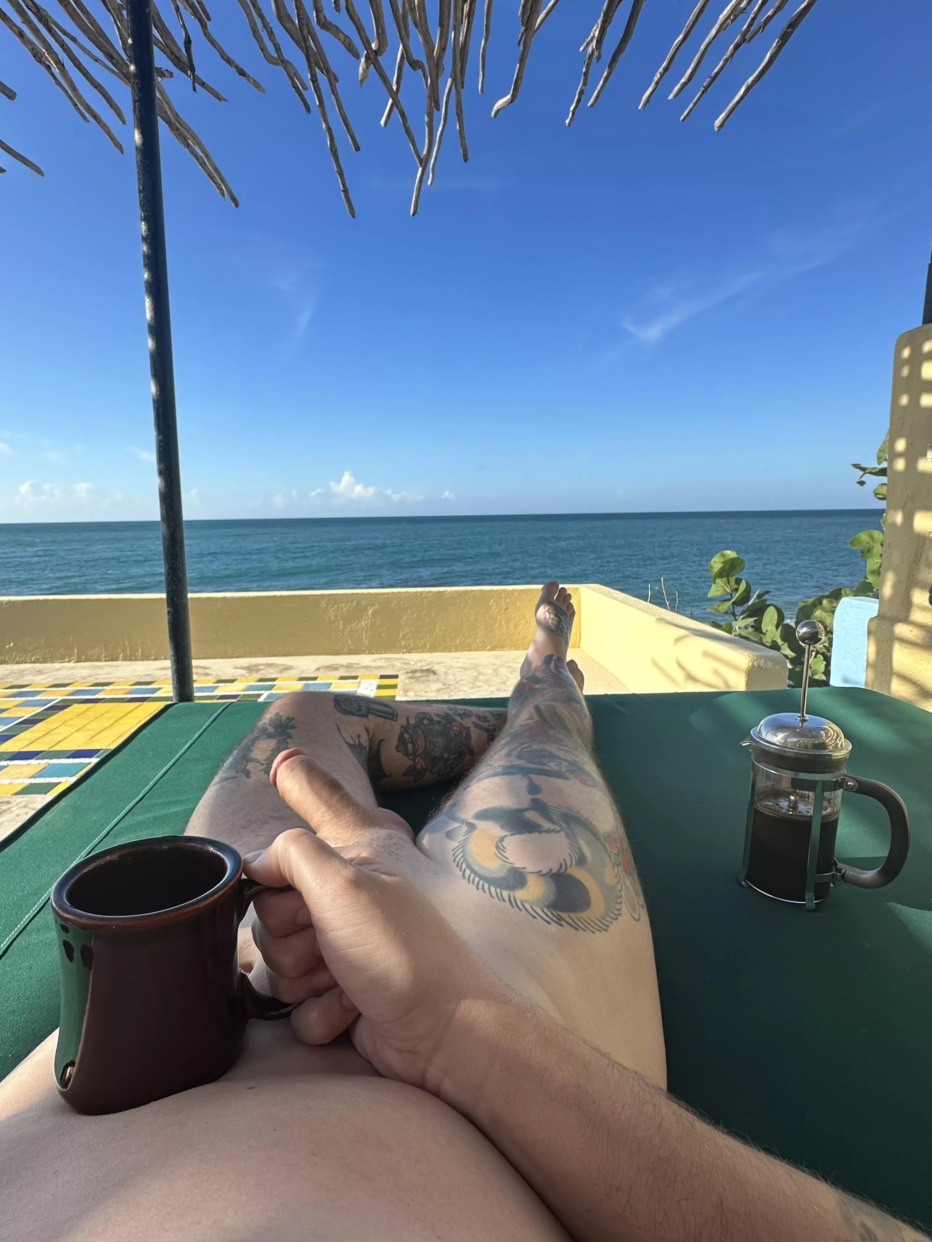 Coffee in paradise
