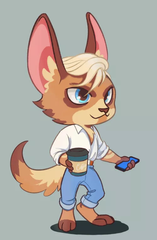 Enjoy your coffee break :) Art by me