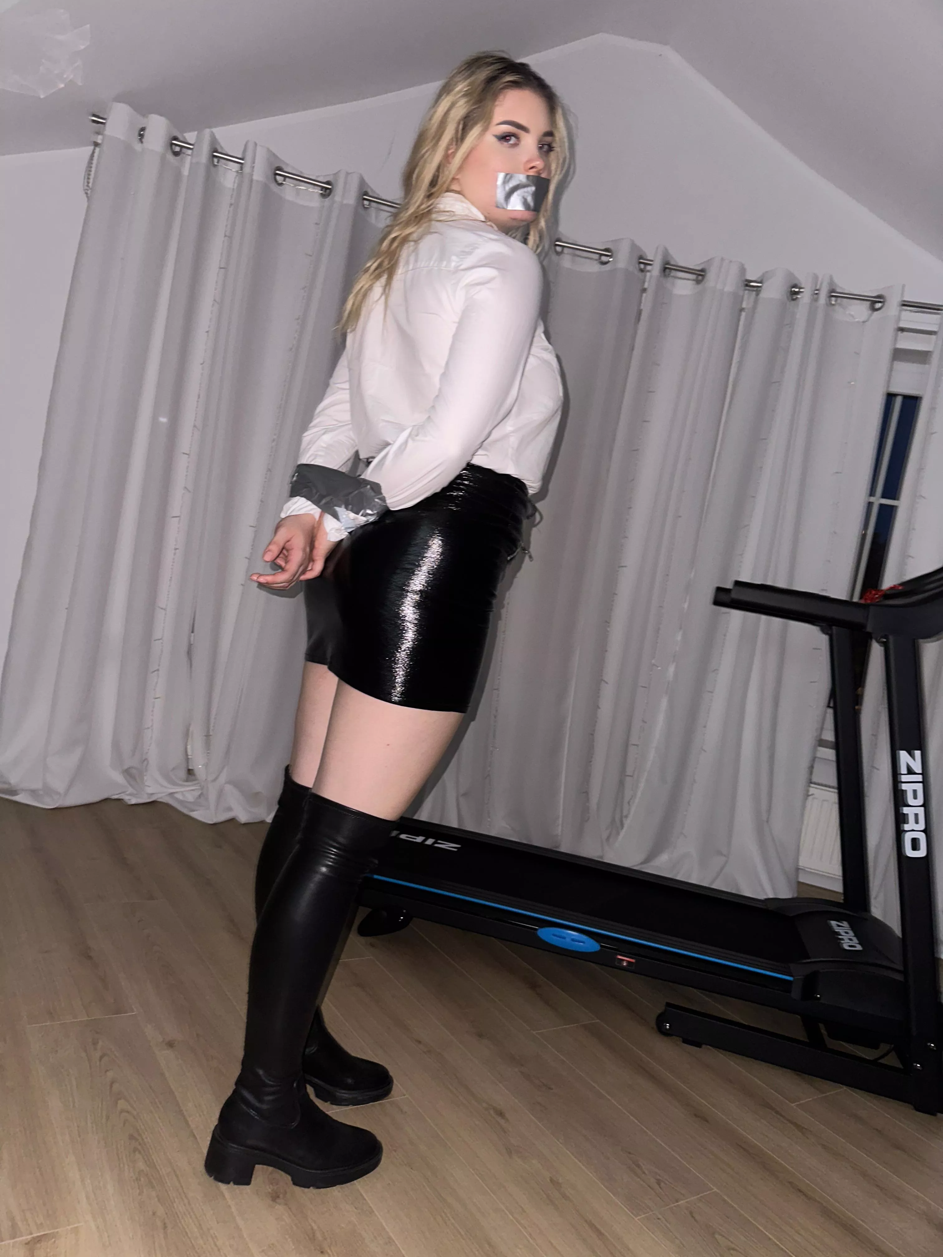 i love duct tape in bondage