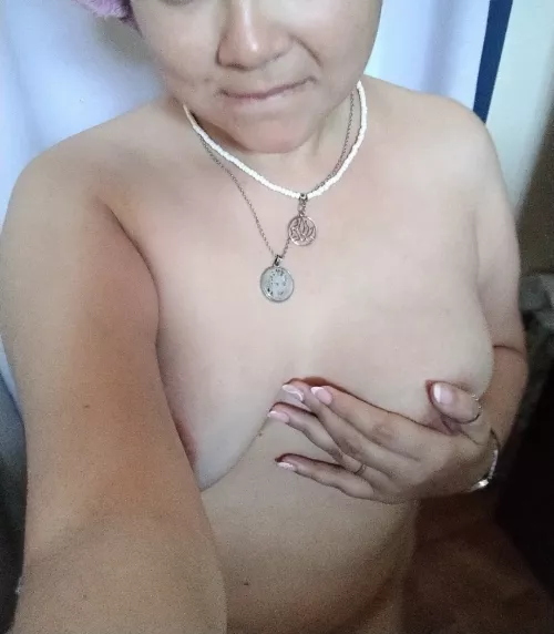 I want your hands on my tits
