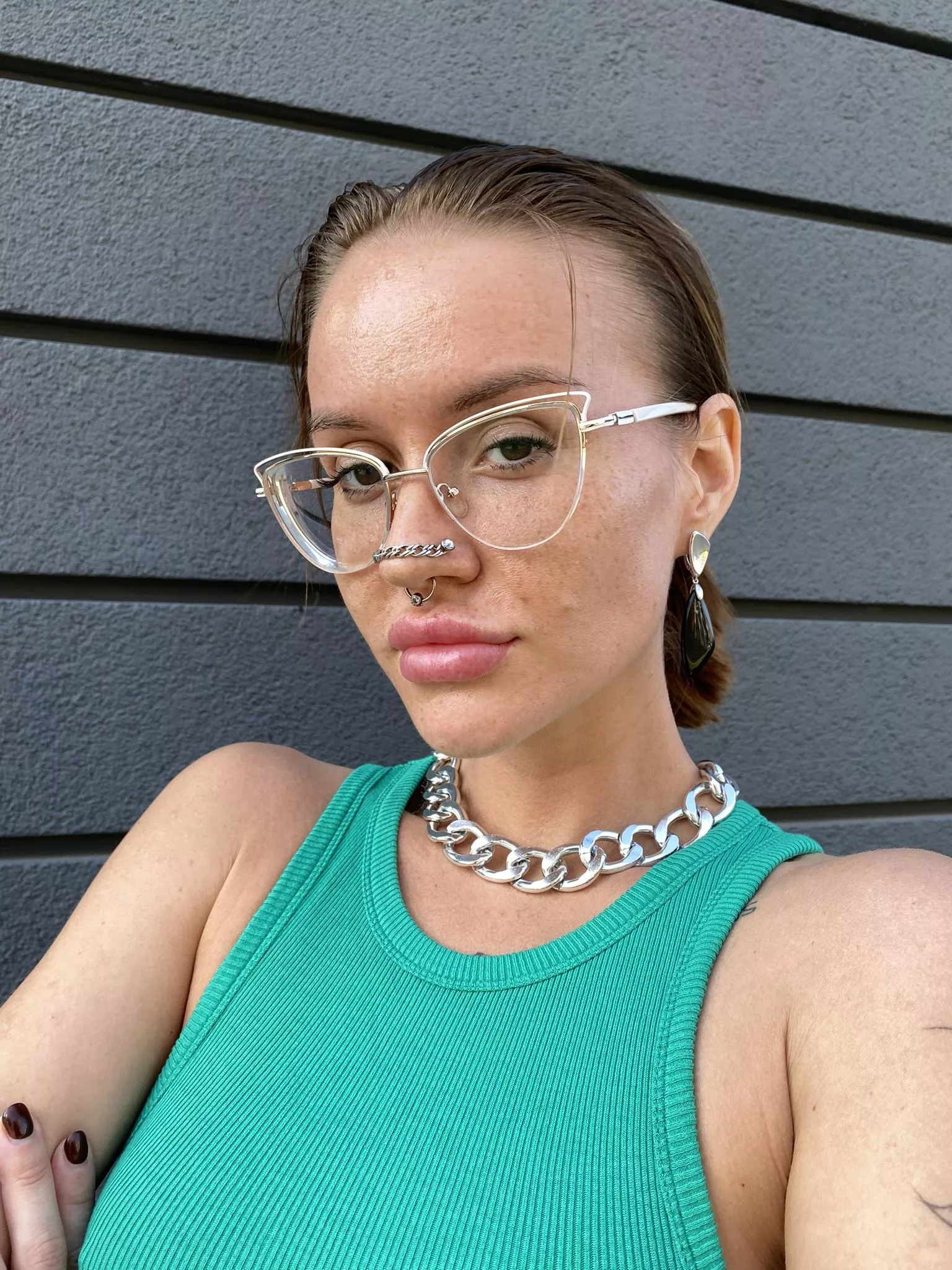 im so strict with my glasses on