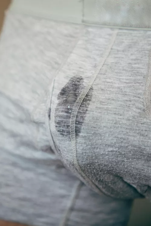 Leaking Cum in My Boxers