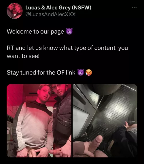 @LucasAndAlecXXX NEW TWITTER👀
