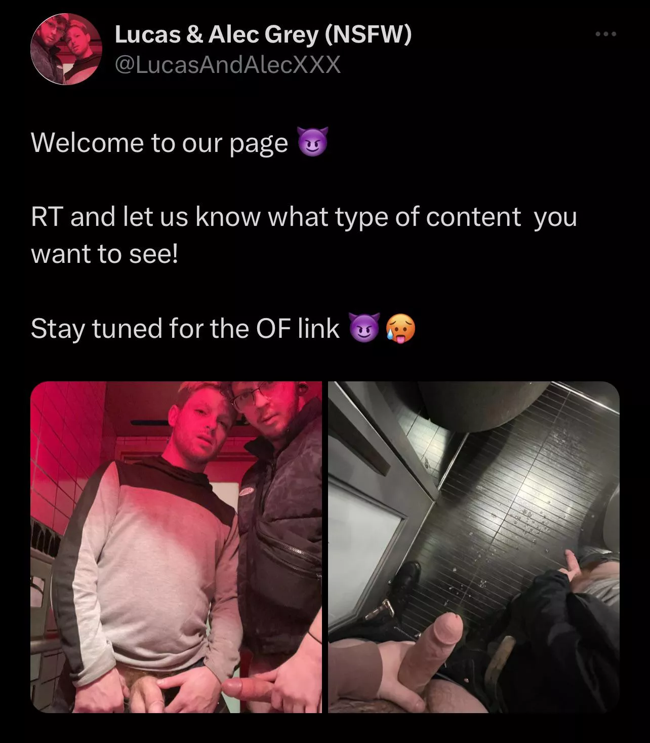 @LucasAndAlecXXX NEW TWITTER👀