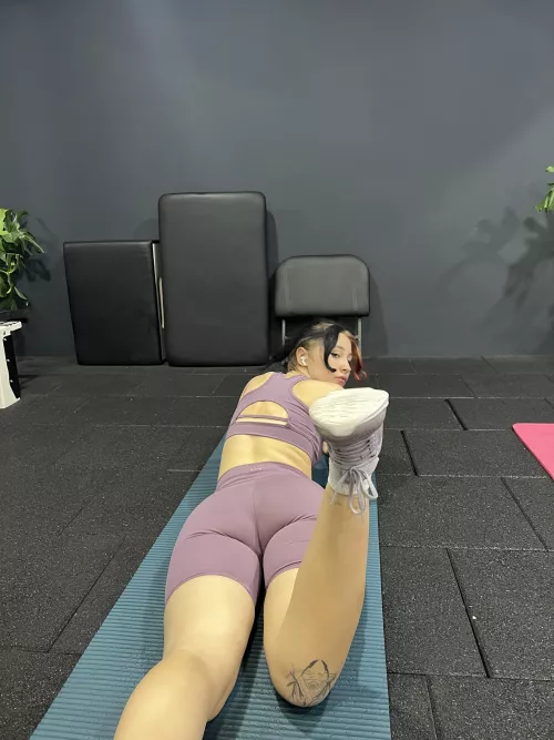 My butt after a workout