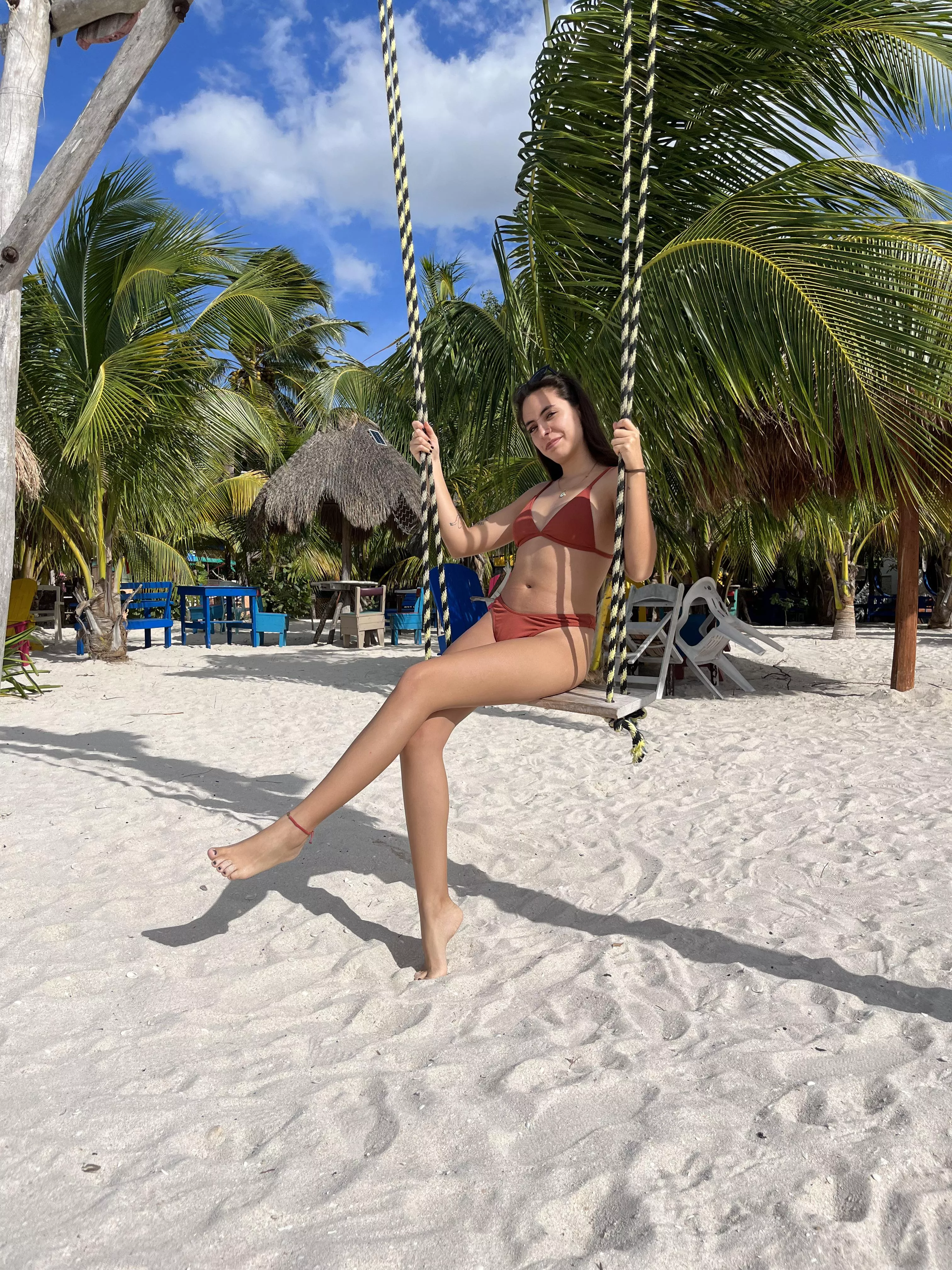 My step sister has incredible legs…omg