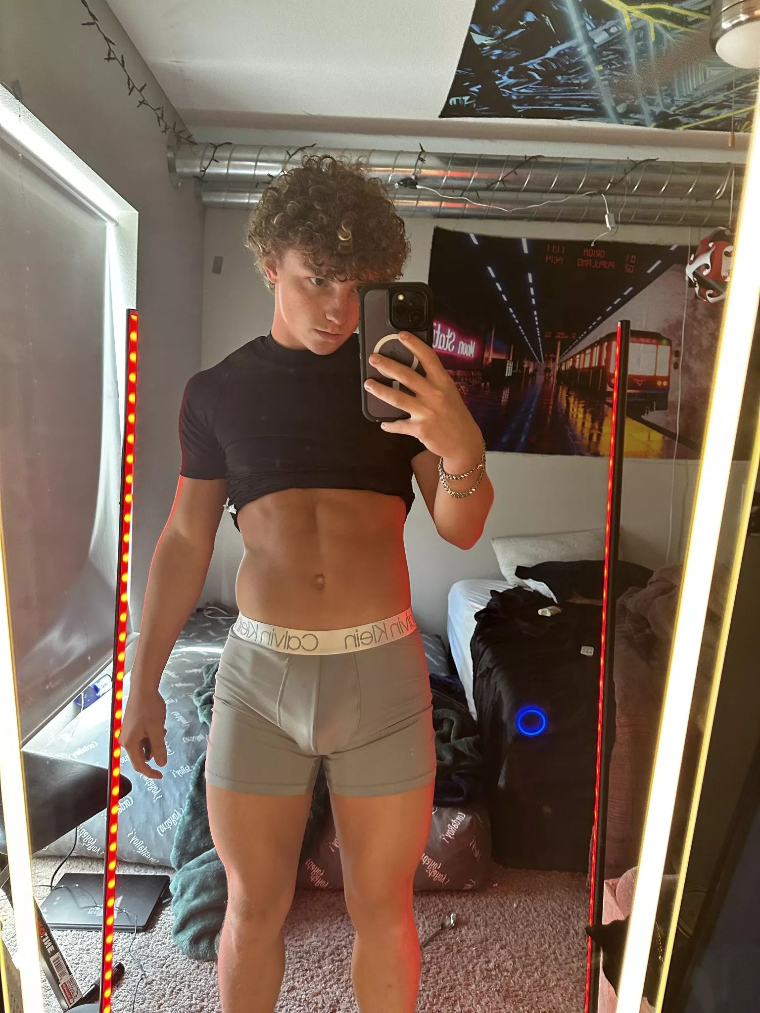 Not too tight but I have a big load