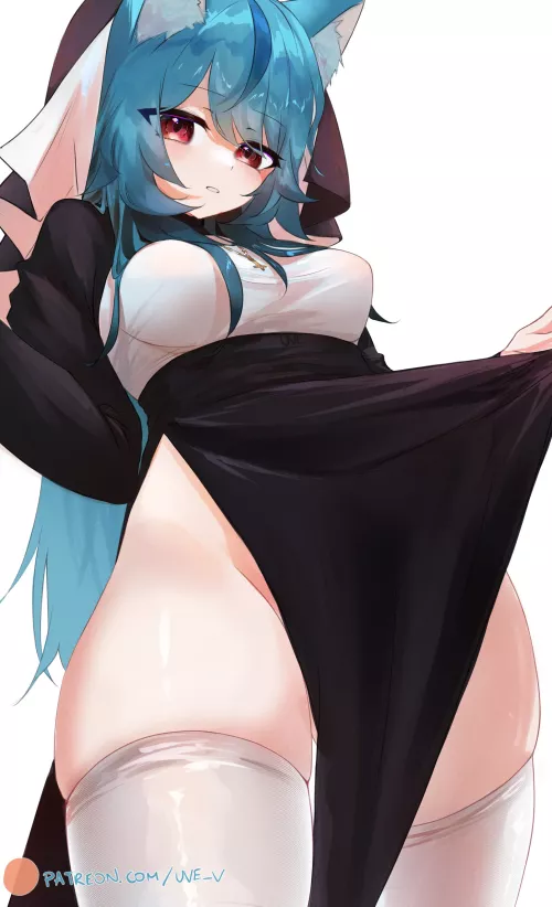 Nun thighs (@uve_99)