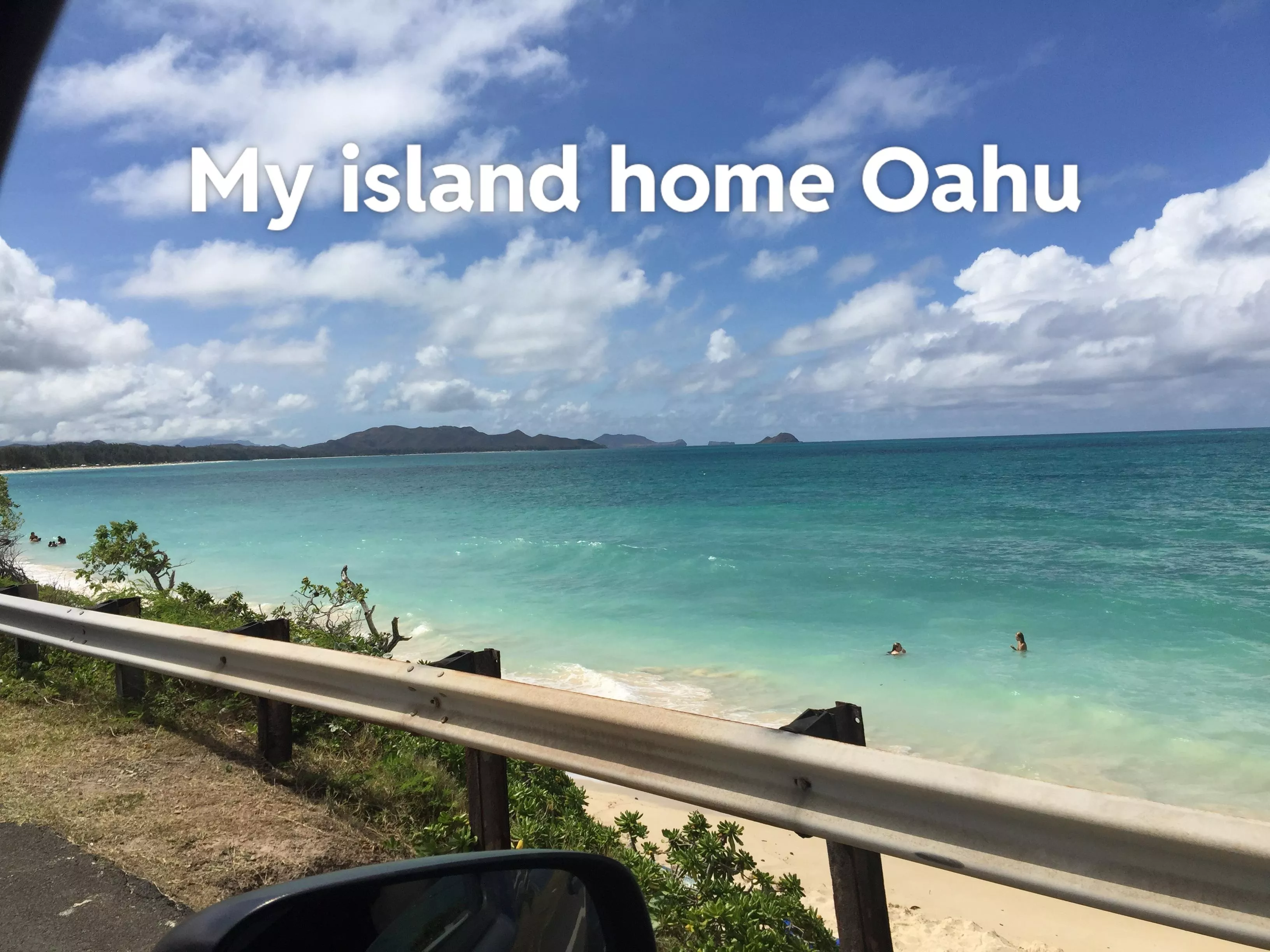 One of the many benefits of island life