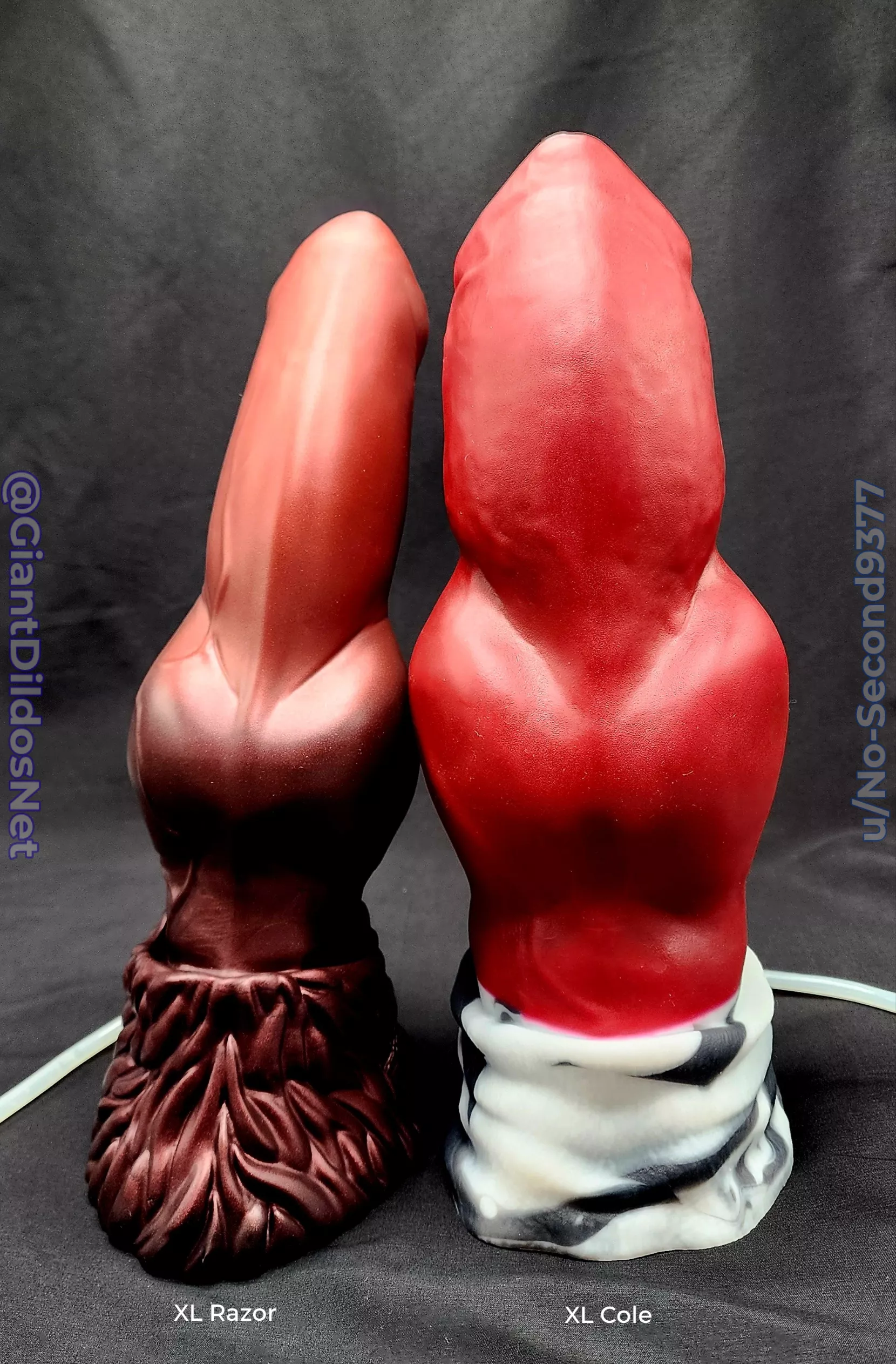 Reminder: Not all XL dildos are the same (lol) - XL Razor vs XL Cole