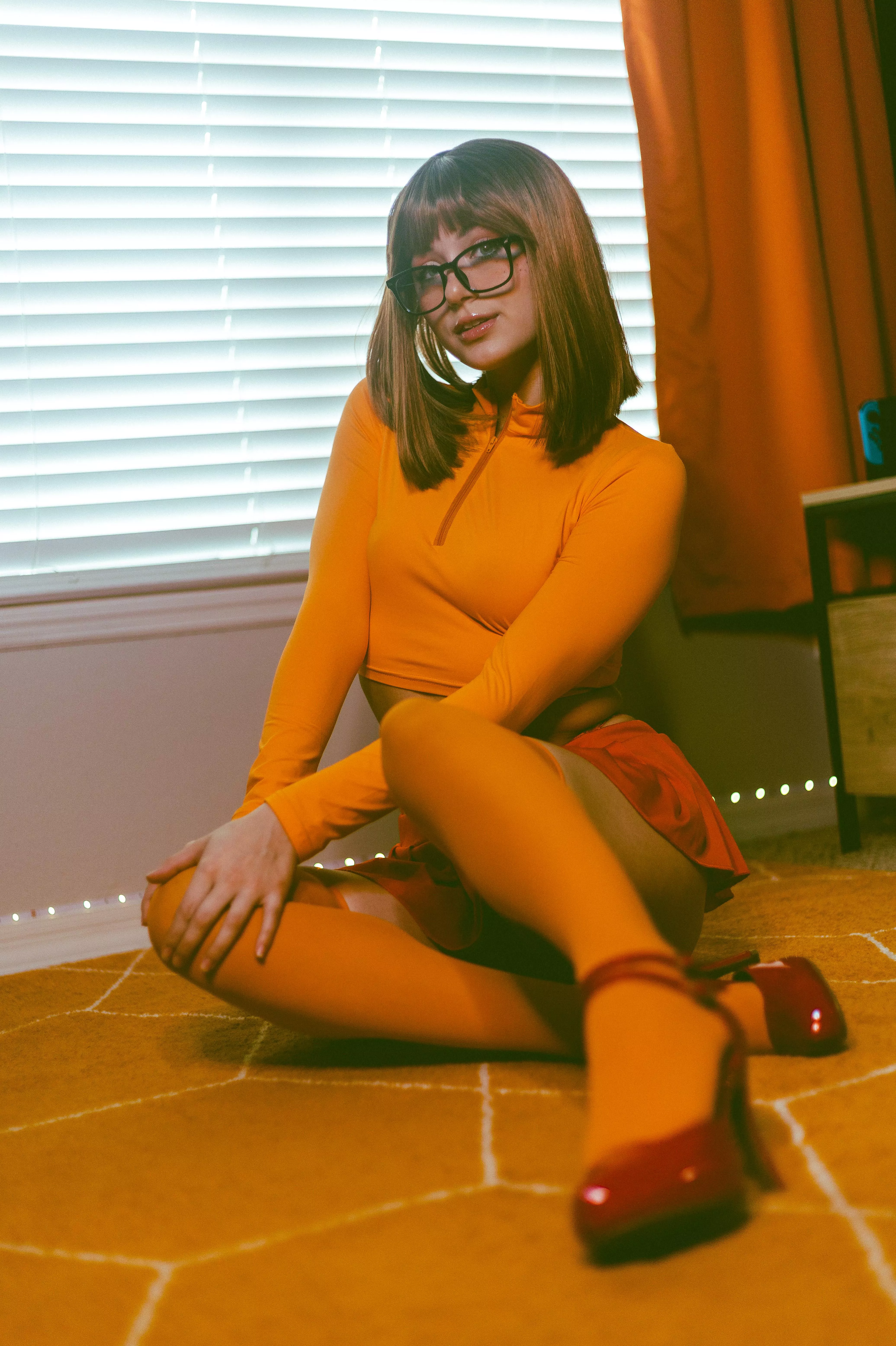 Velma found her glasses but can't seem to find her panties... will you check for me