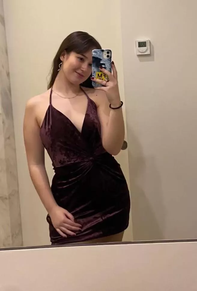 Went to a small wedding in this cute dress.
