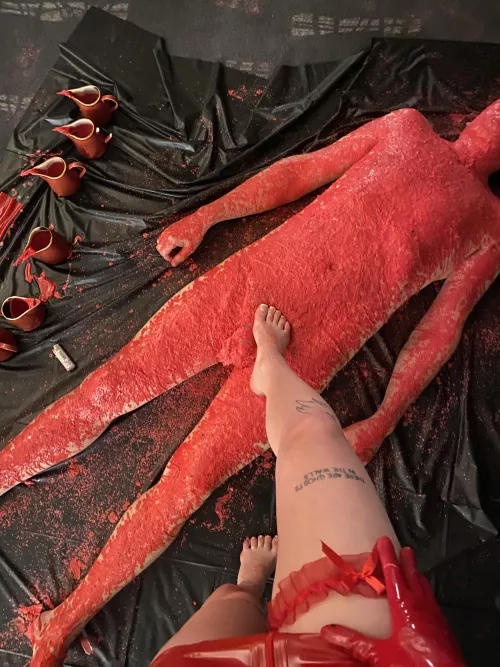 working our way up to full body wax encasement [f] [m]