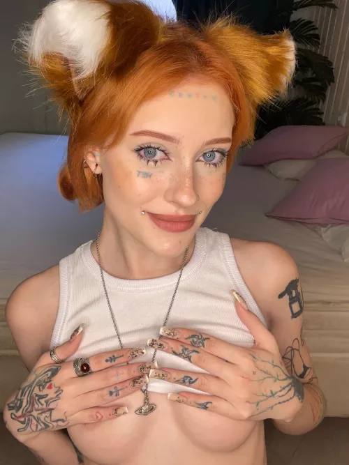 you'd love to play with that cute ginger cat, wouldn't you