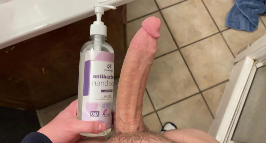 (18) don’t forget to clean your hands