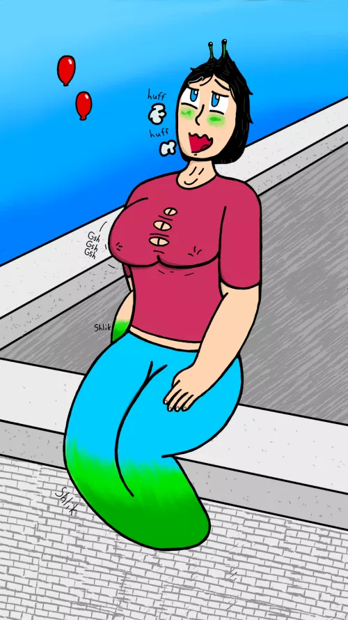 A Bit Much (By me: DrNeeah1945) [Slug Girl, Mid TF]