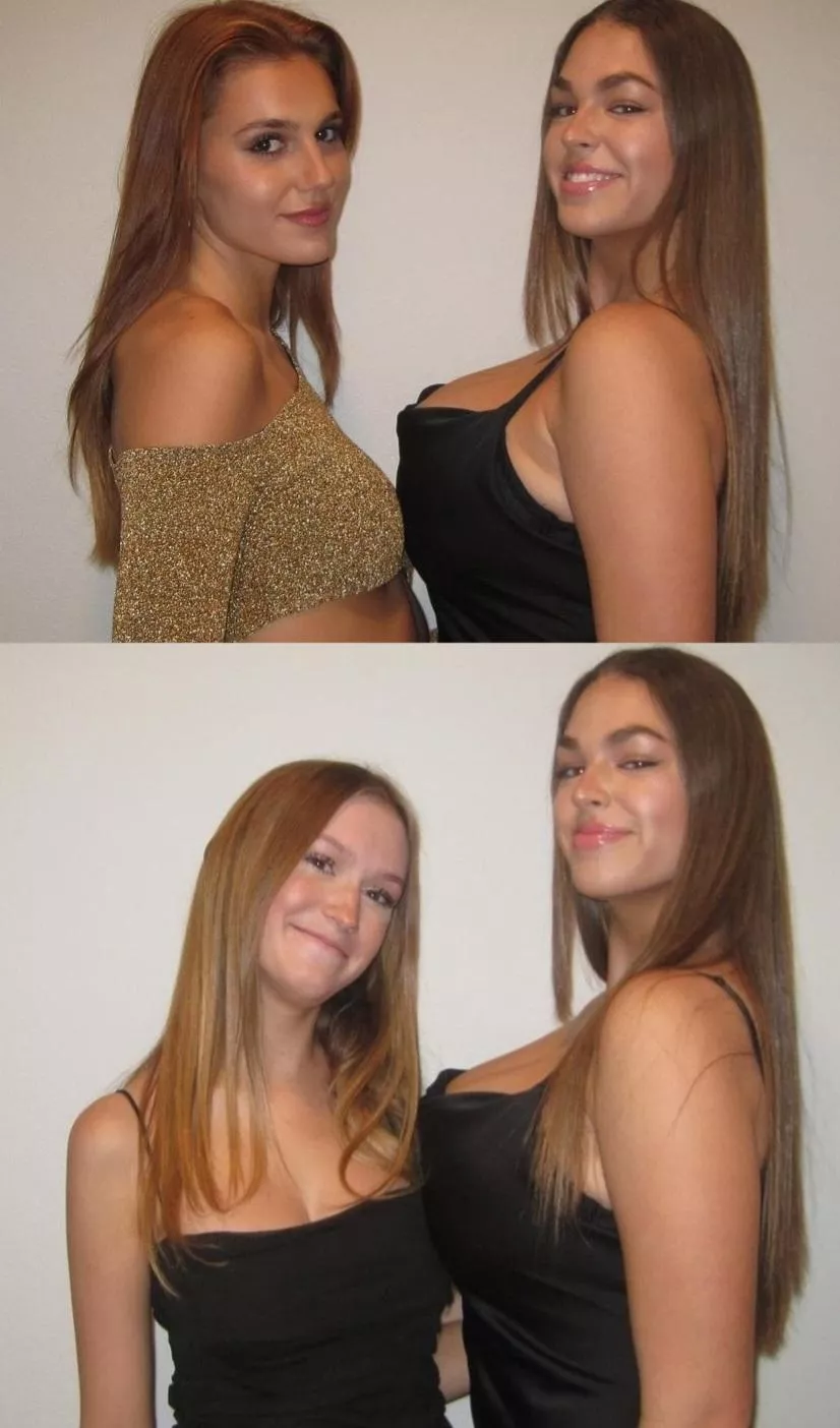 Alpha girl shows them off