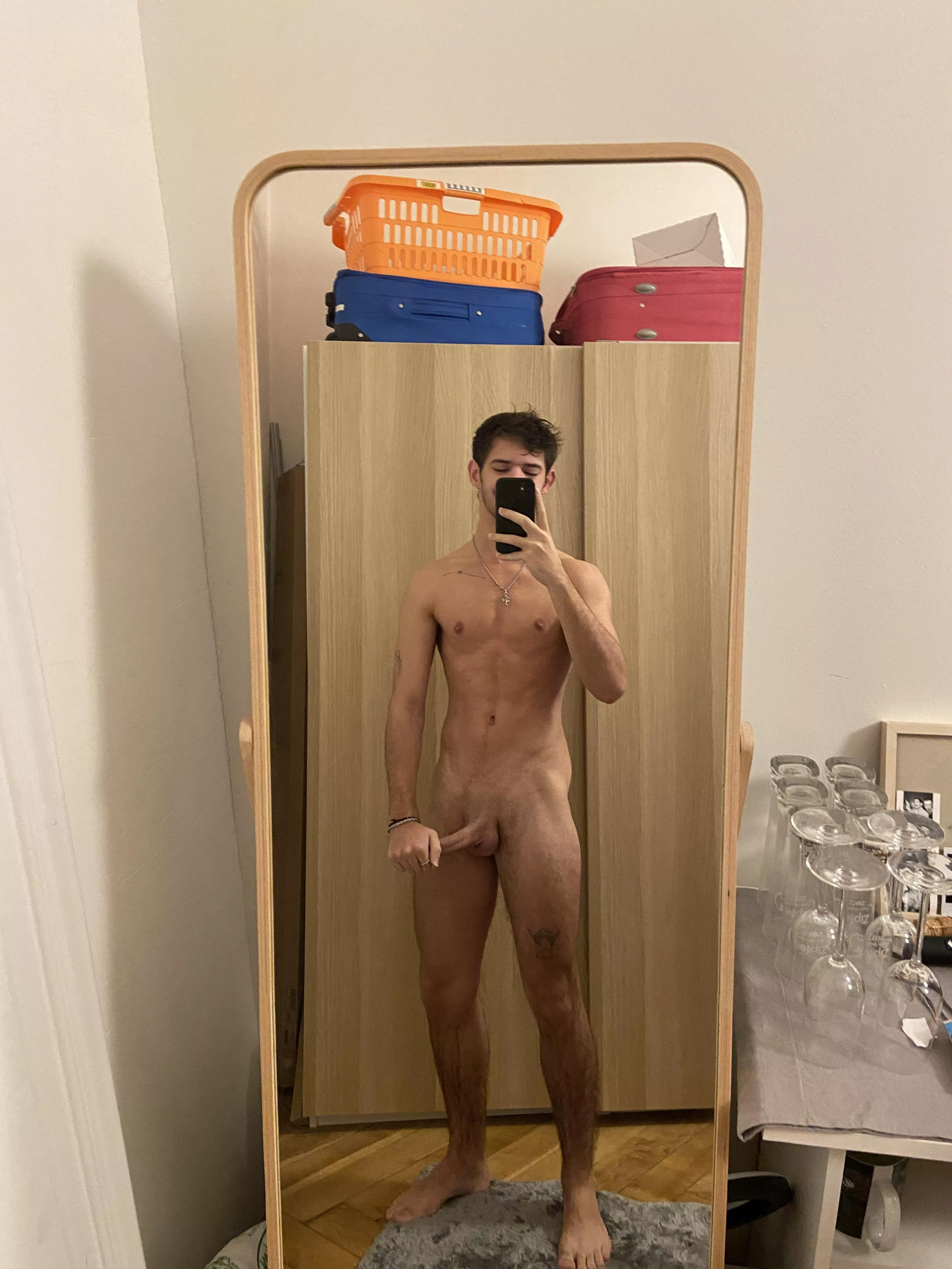 Anyone down for naked drinks in my living room? Boner is mandatory [23]