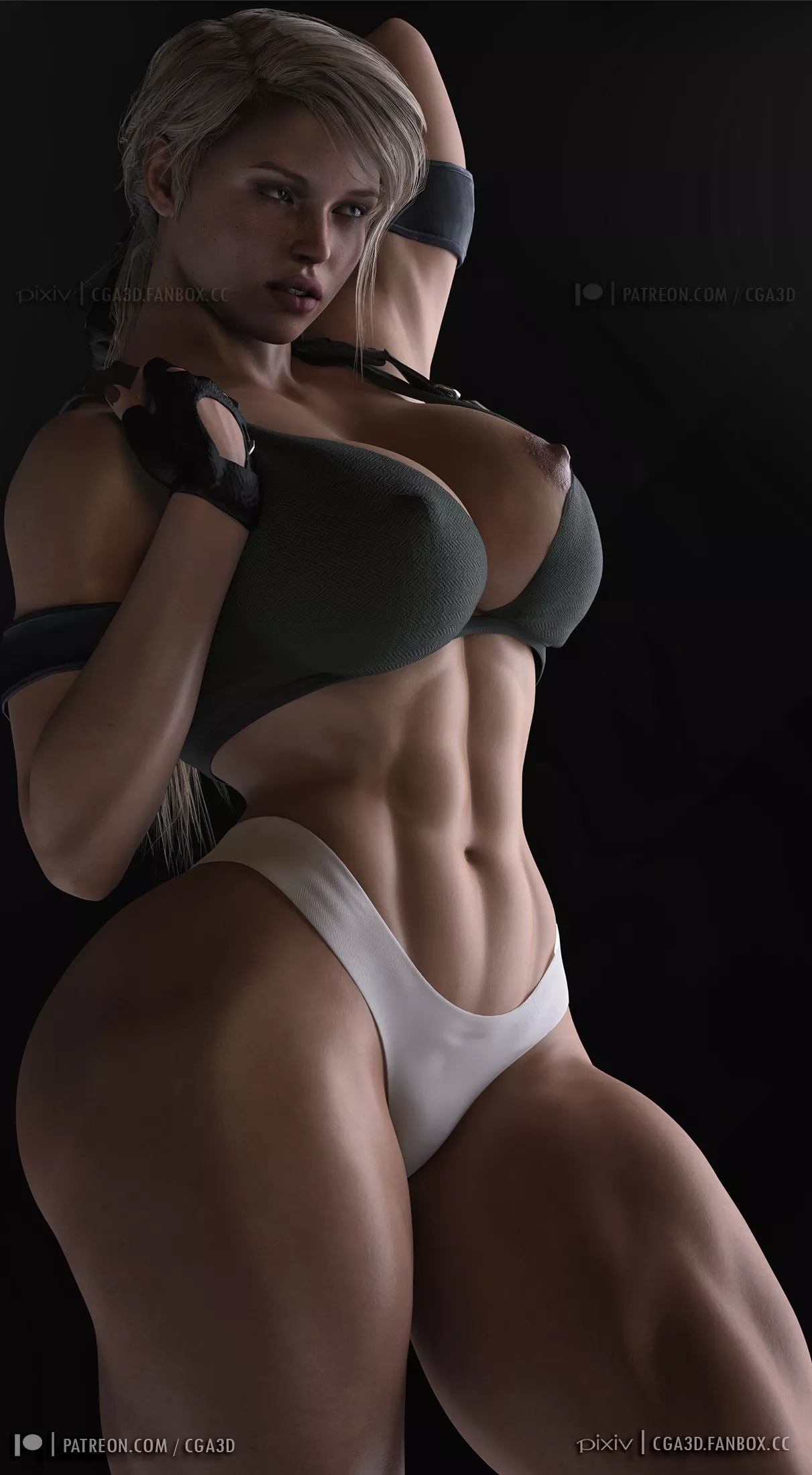 Cassie (Cga3D) [Mortal Kombat]