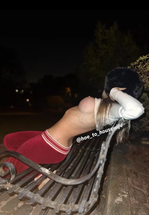 Enjoying the park tonight