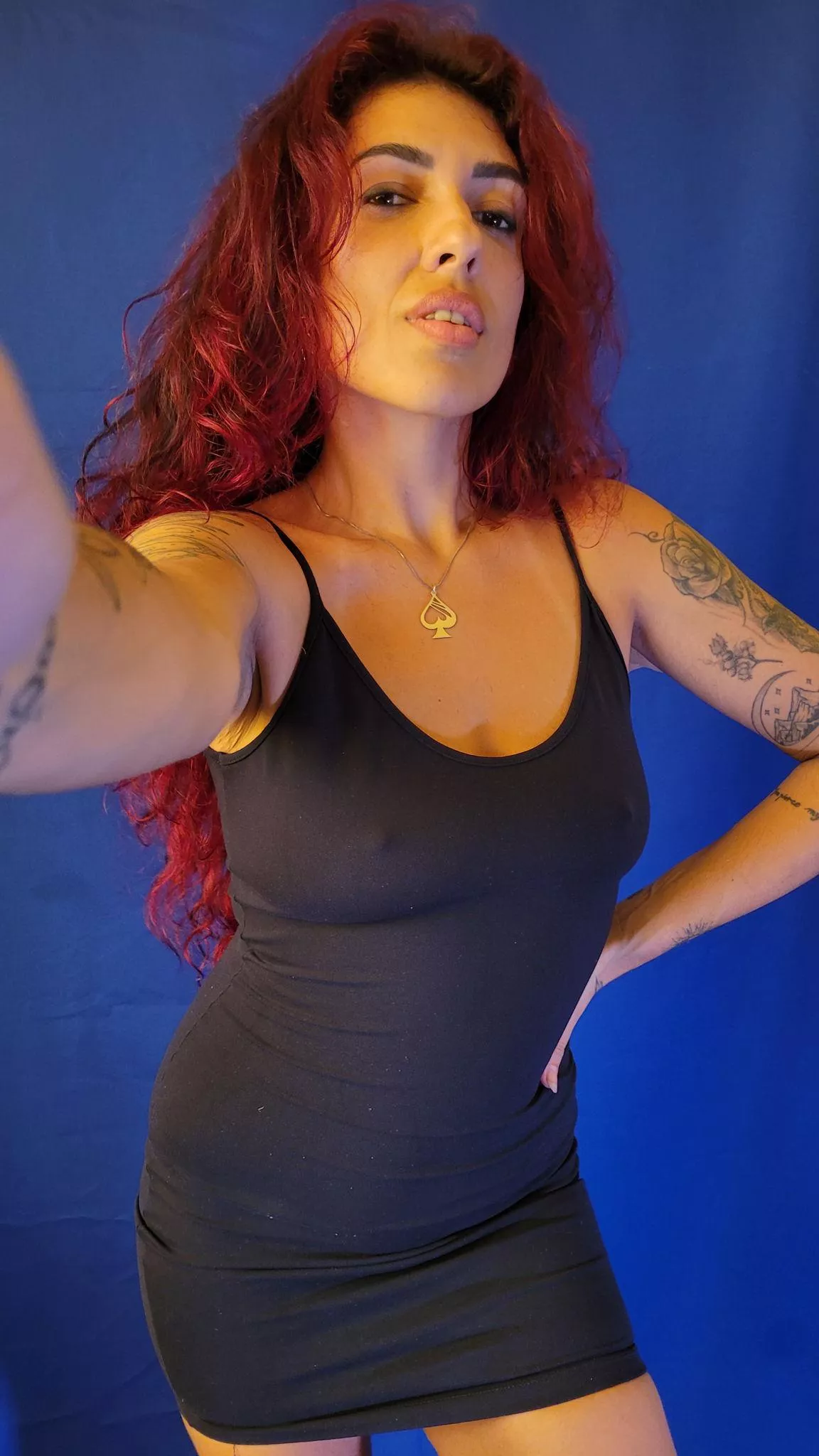 F33 - Saturday night outfit. I don't need a bra.