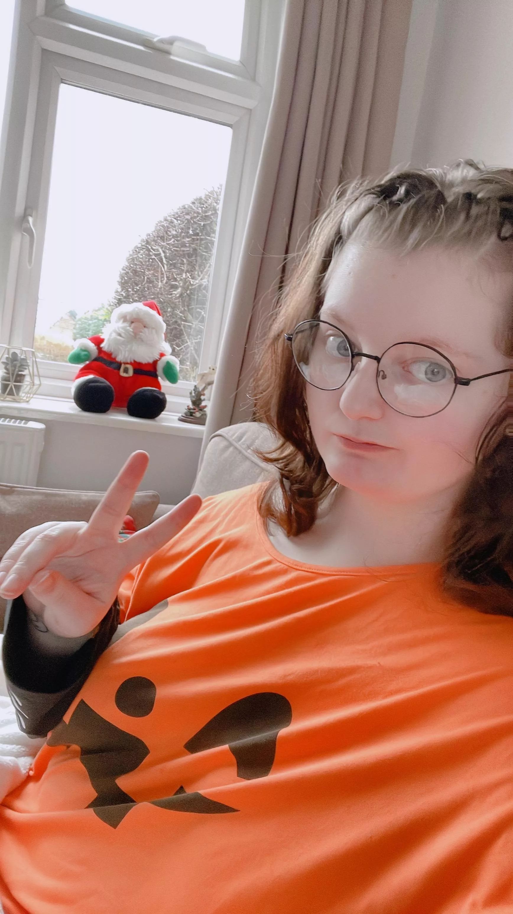 halloween tshirt anddd christmas decorations lol