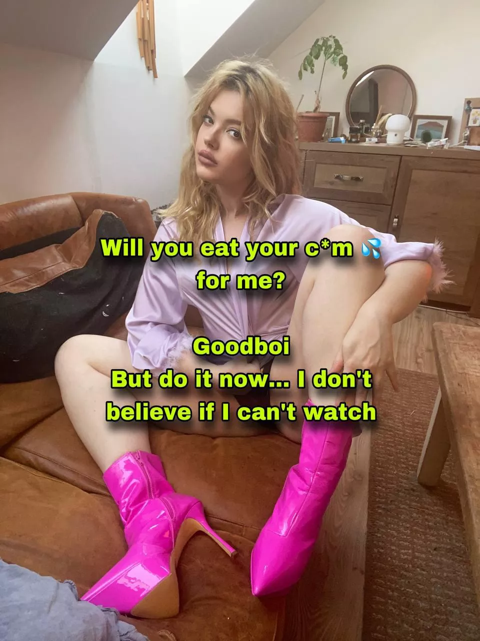 I don’t believe if I can’t watch [oc]