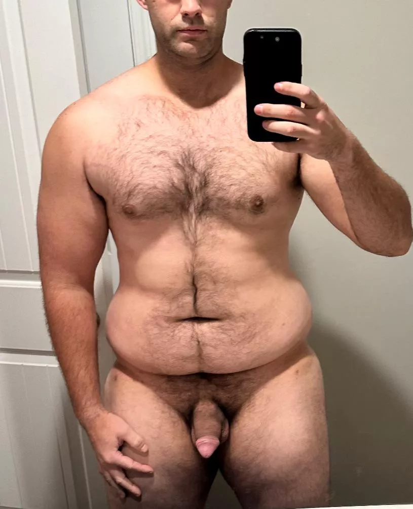 I hope you don’t mind a hairy chubby dad