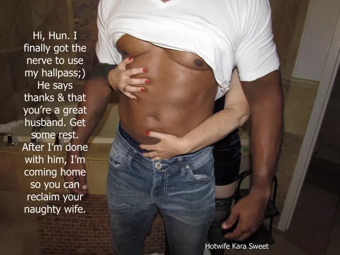 I'll be home in the morning to get reclaimed. I have a feeling we're doing an all nighter.