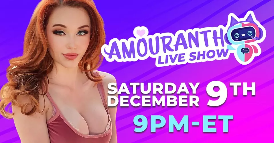 Join Amouranth tonight on Jerkmate 🔴 Chat & Interact to see how far she can bend and spin!