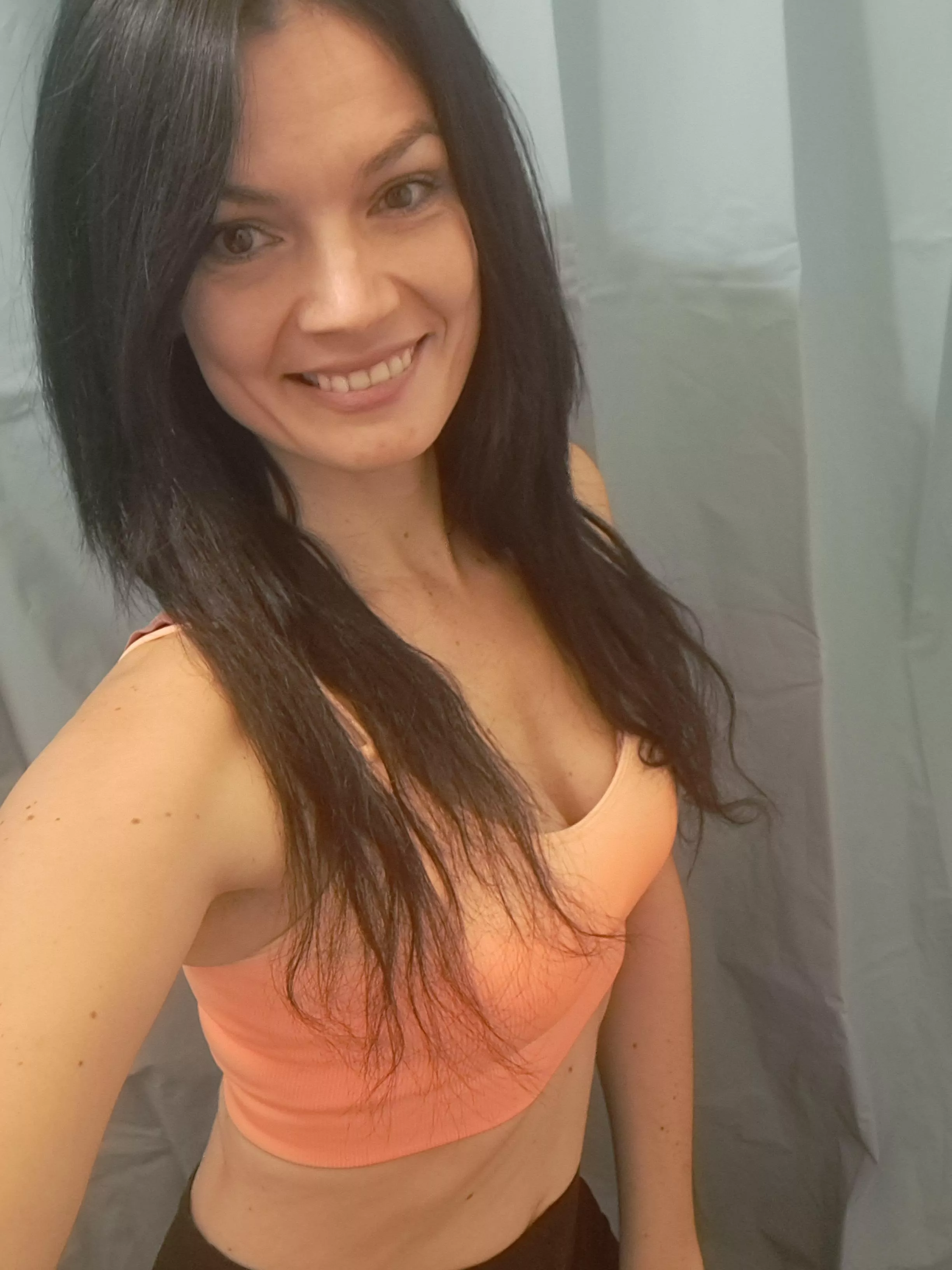 Just 36 years old brunette.