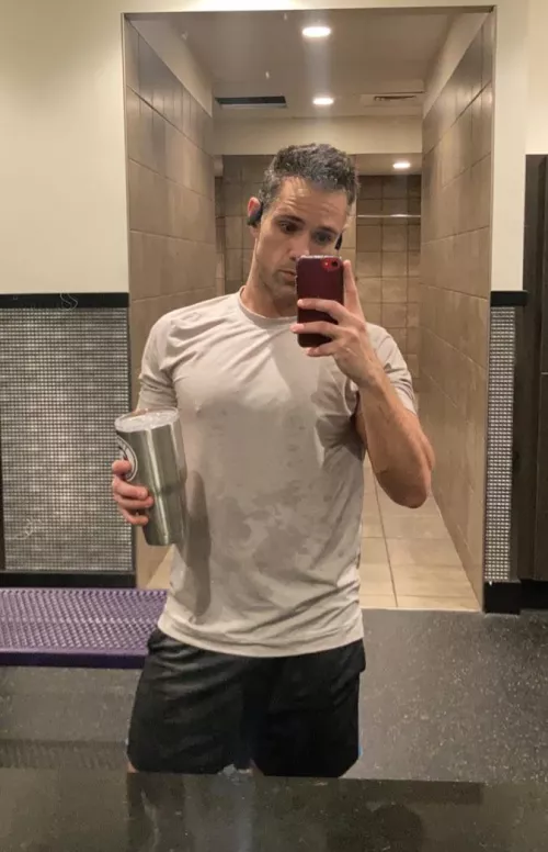 Just a sweaty, unfiltered pic bc I haven’t posted in many moons