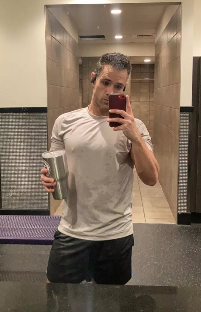 Just a sweaty, unfiltered pic bc I haven’t posted in many moons