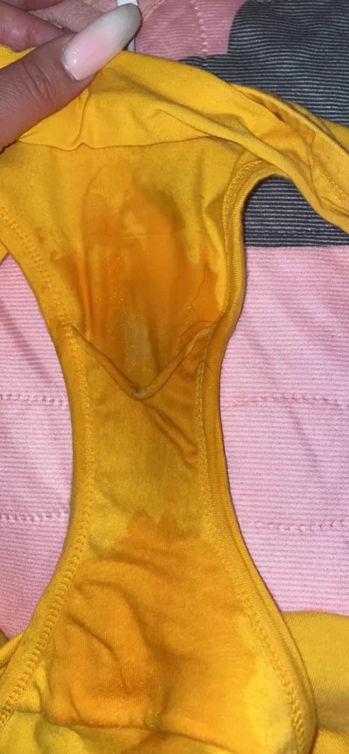 Long day at work! Was so sweaty! I ended up cumming in them when I got home! Love the smell