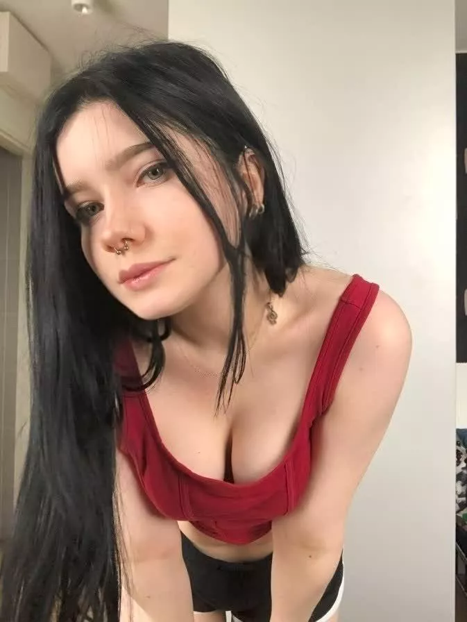 My boobs aren't very big - enough for you to look down my shirt?