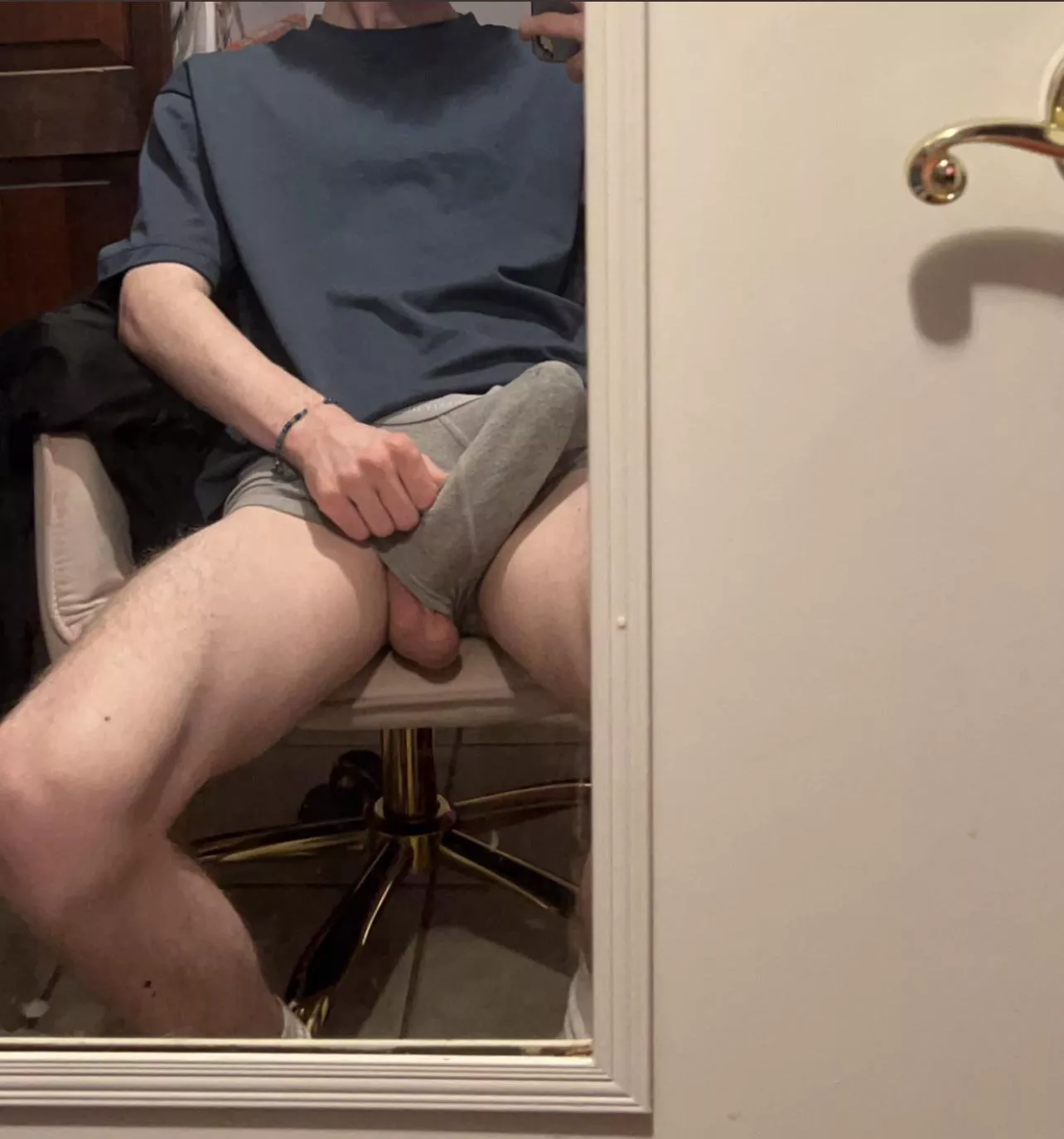 My dick eats my underwear