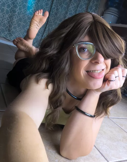 My favorite position for toe sucking