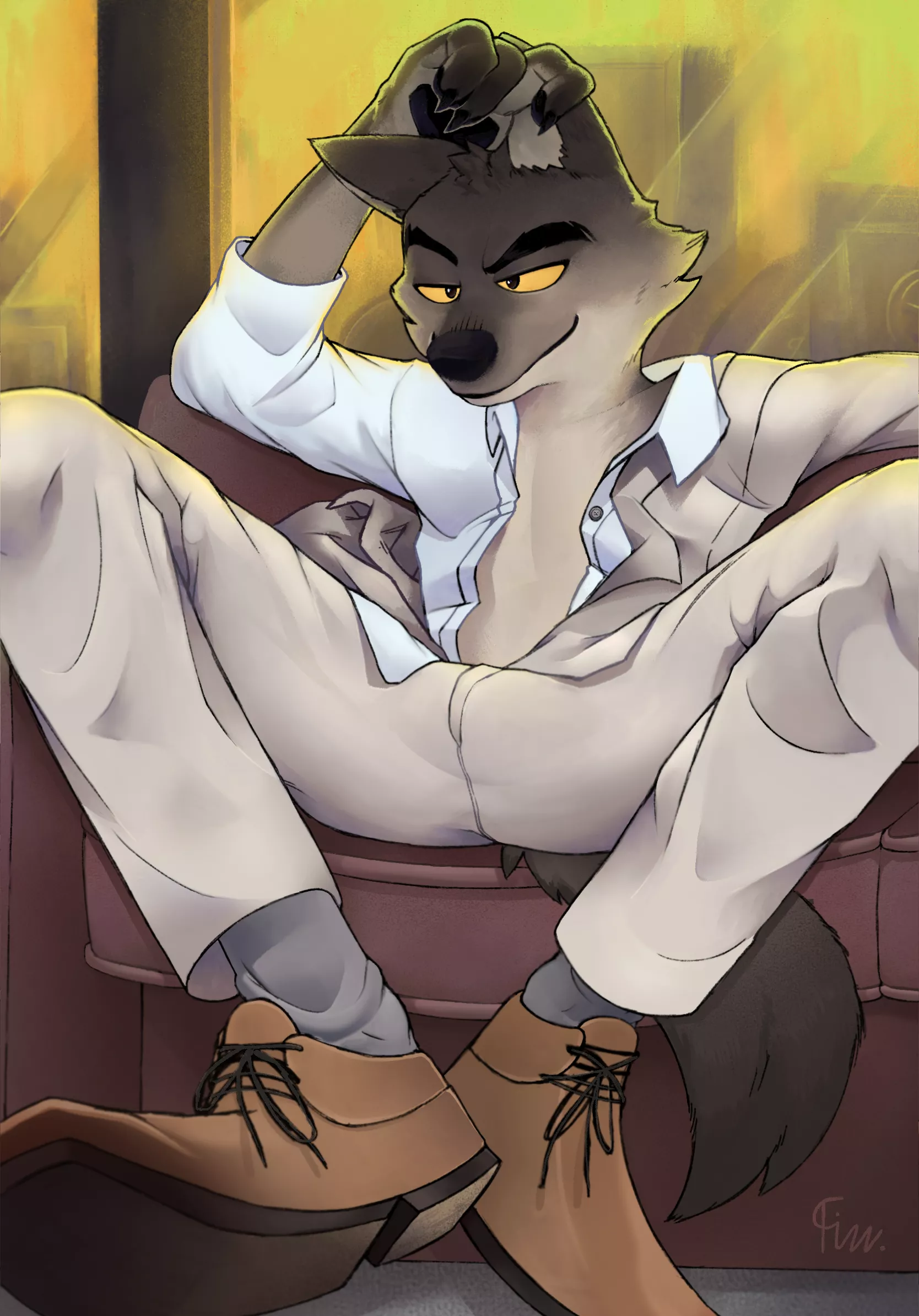 (Suggestive/NSFW) Mr.Wolf