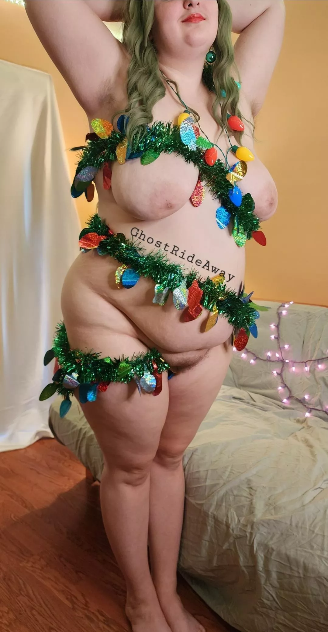 The Christmas pits and bush 💚