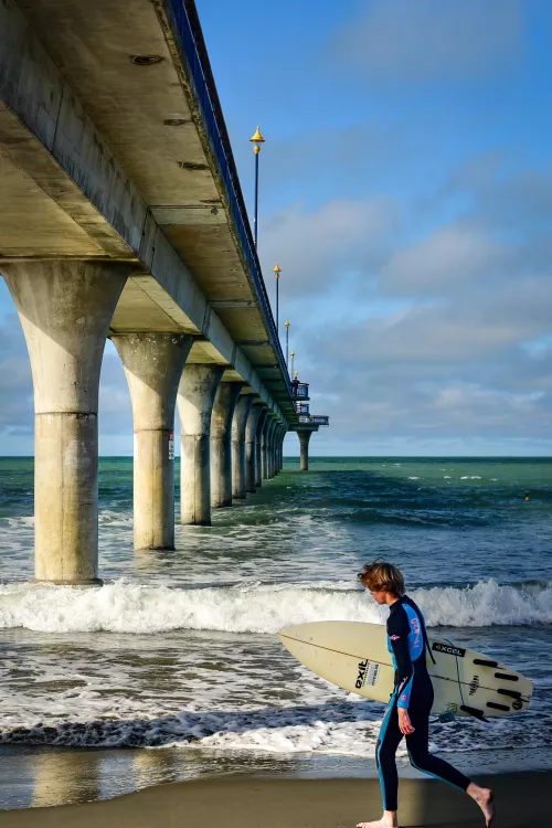 The coastlines of New Zealand