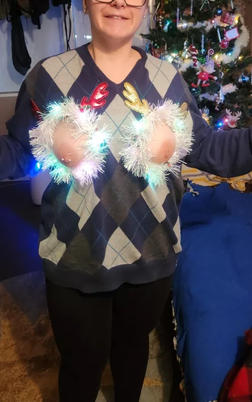 Think this will work for an ugly Christmas sweater?